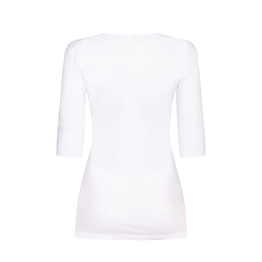 The West Village Fred Tee White