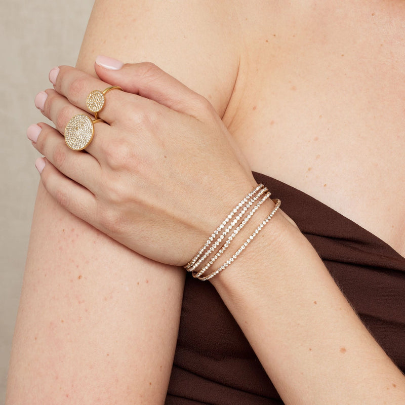 Crystal Multi Tennis Bracelets