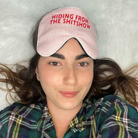 'Hiding' Padded Eye Mask