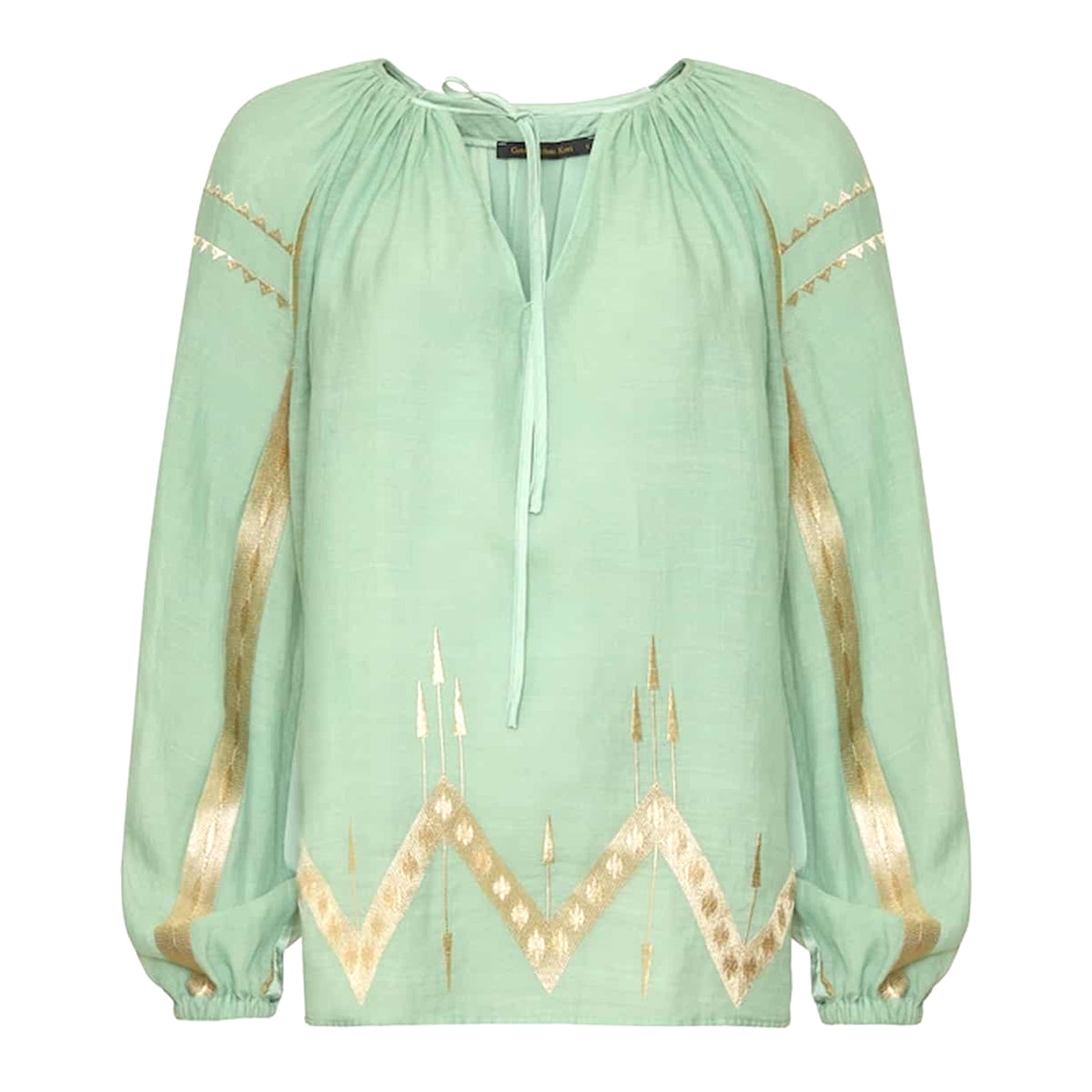 *LANDED* Sea Green Blouse