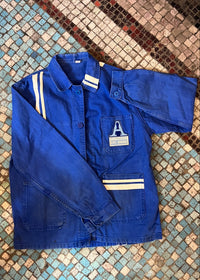 027. French Workwear Jacket with Stripes
