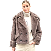 Jayley Faux Fur Jacket Mink