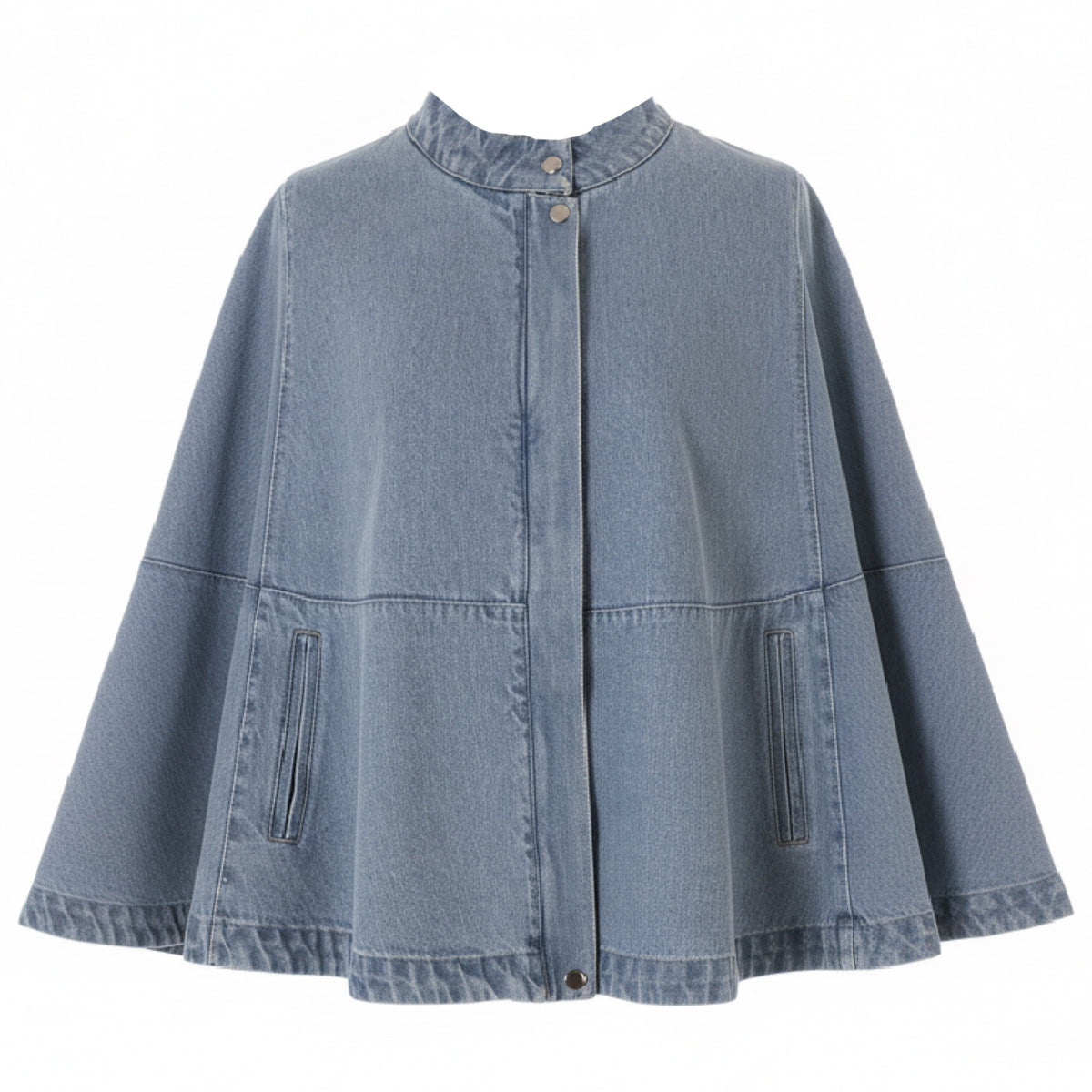 Denim Poncho