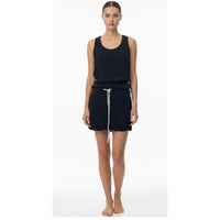 Black Cotton Playsuit