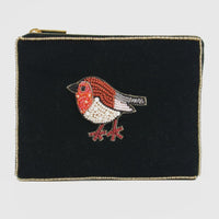 *NEW* Robin Velvet Pouch Small