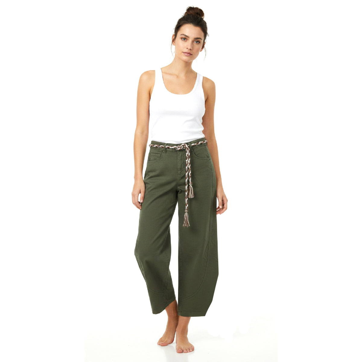 *NEW* Cotton Belted Barrels Khaki
