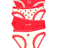 *NEW* Stripe & Stare Knicker Four Pack Love All