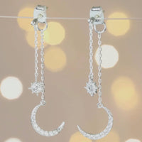 Silver Star and Moon Drops