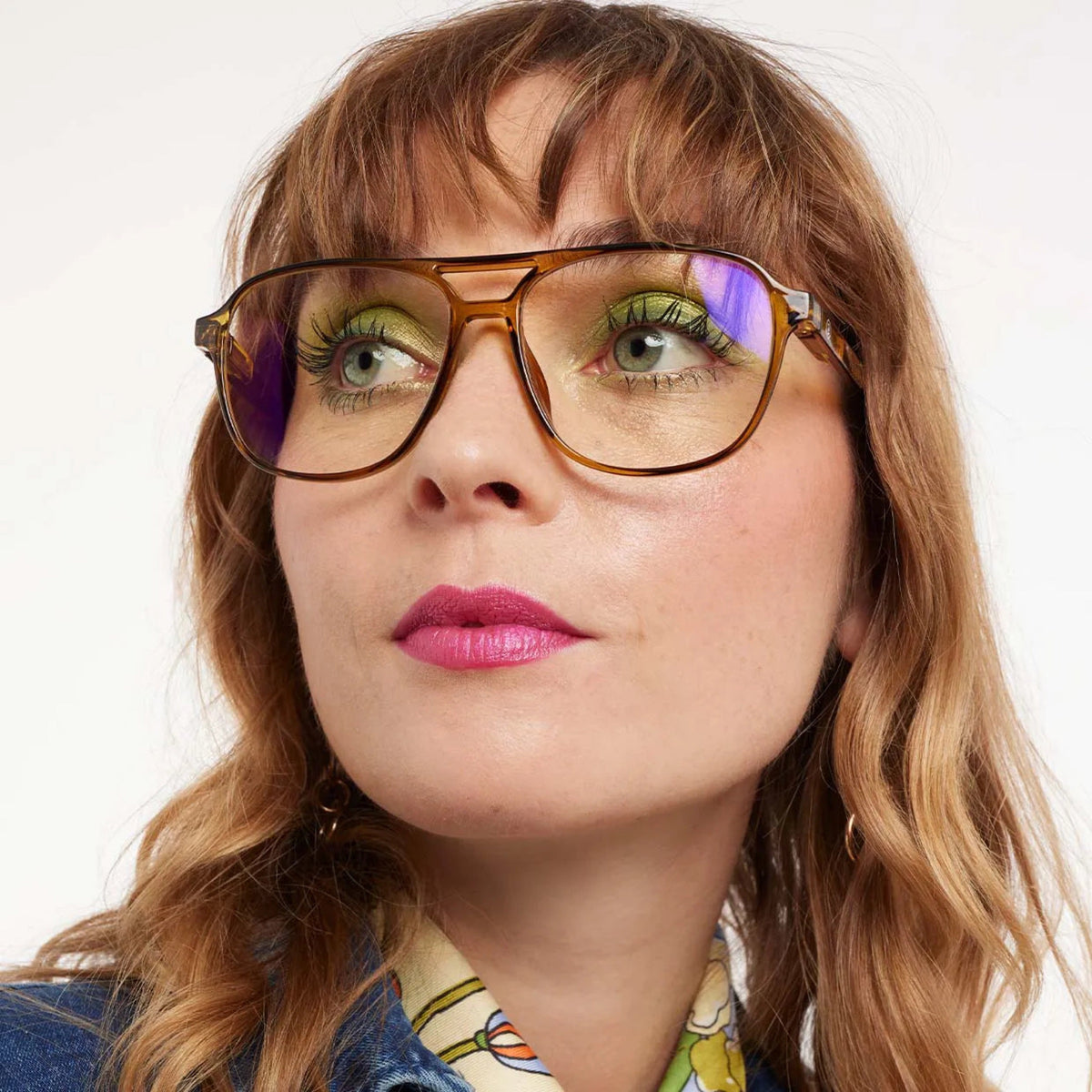 *NEW* Barner Readers Brad Glossy Ecru Olive