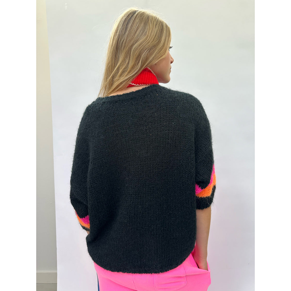 Black Stripe Jumper