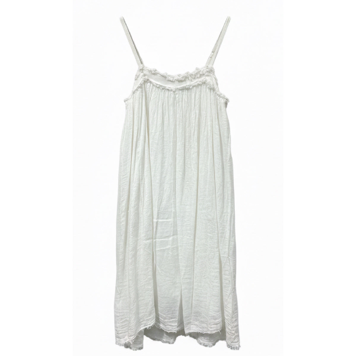 *NEW STYLE* Spaghetti Strap Mini White
