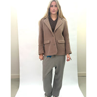 Fringe Jacket Beige