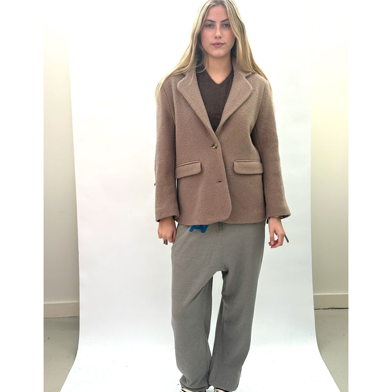 Fringe Jacket Beige