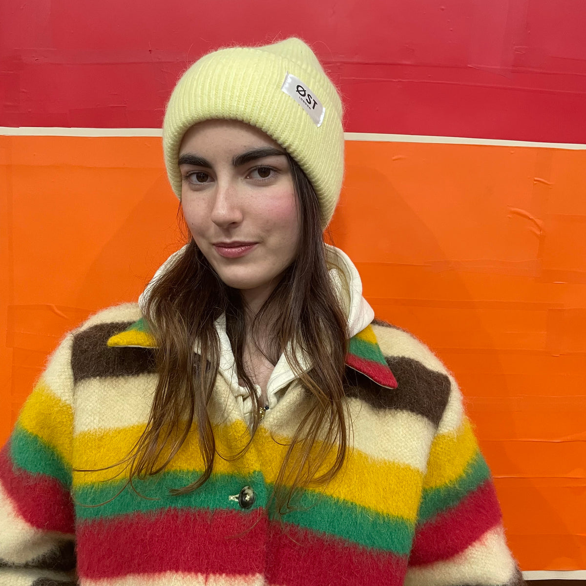 *NEW COLOUR* Angora Beanie Lemon