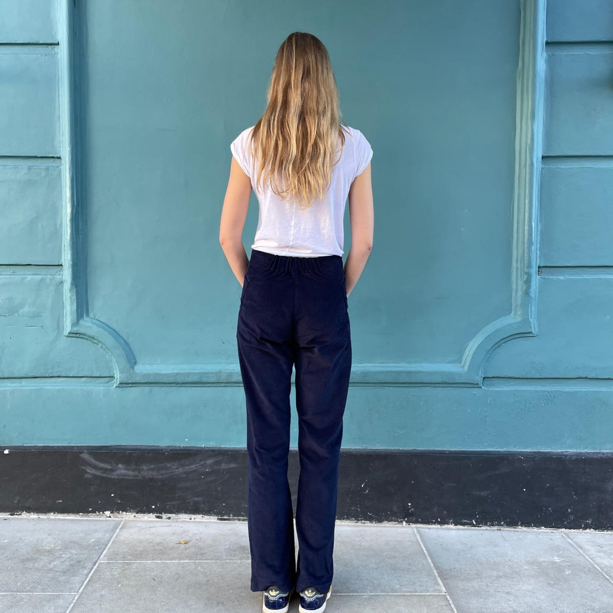 *NEW COLOUR* Cord Melrose Pant Navy