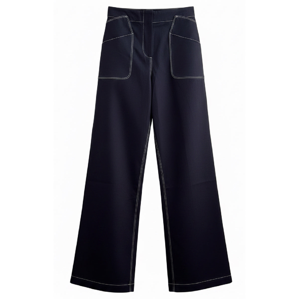 *SS26!* Topstitched Melrose Navy