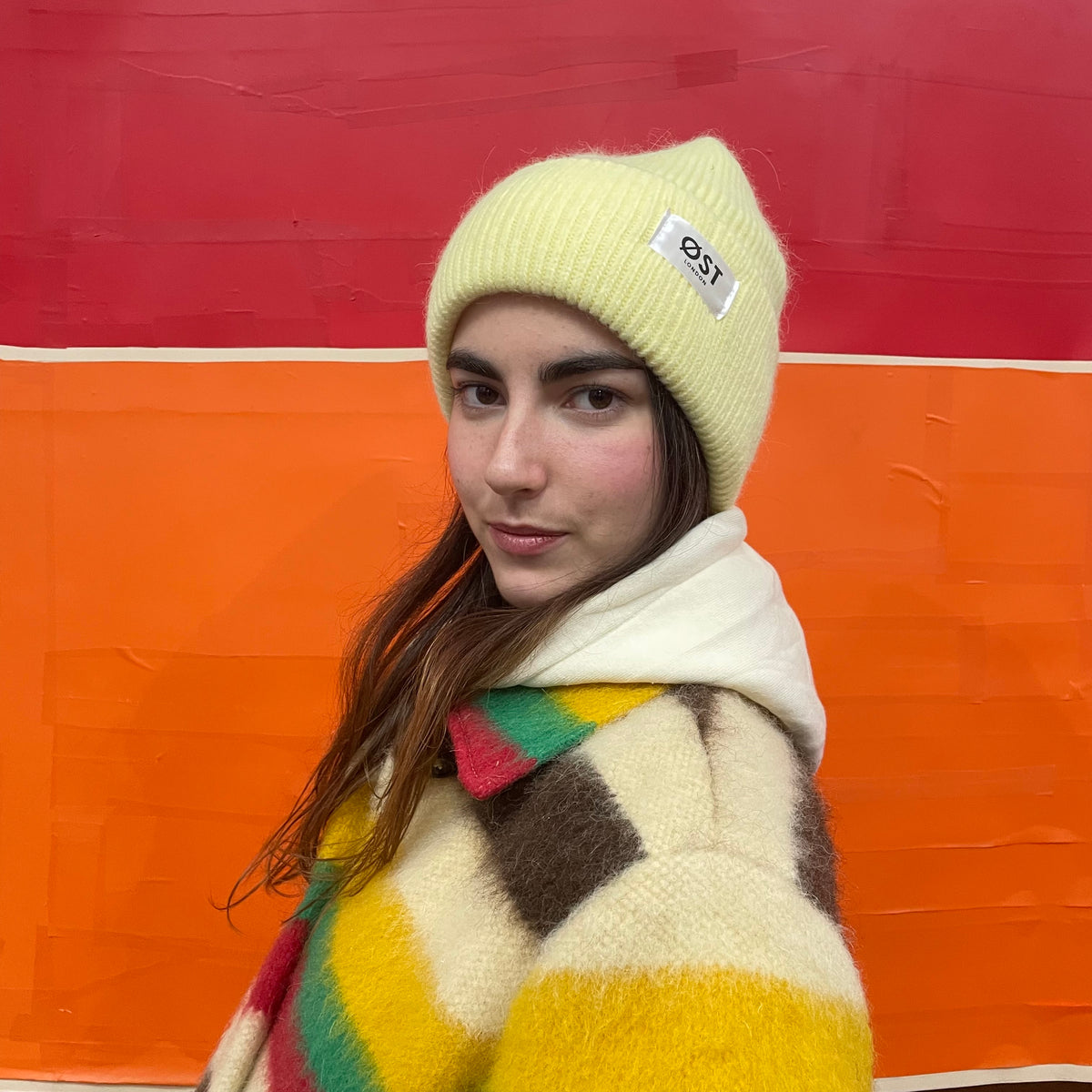 *NEW COLOUR* Angora Beanie Lemon