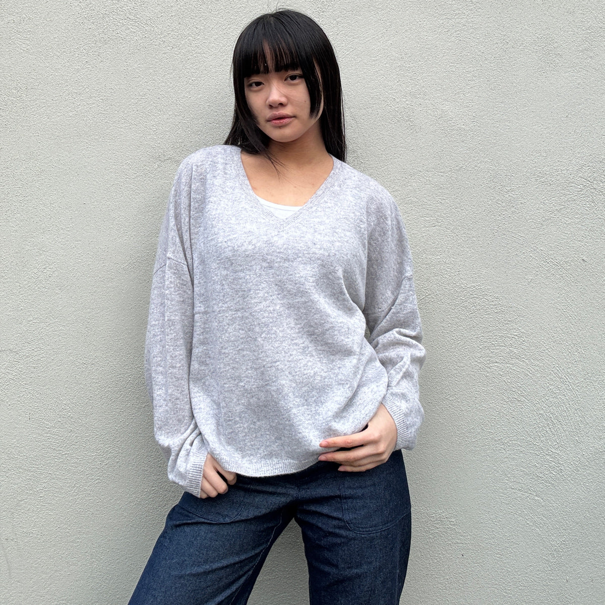*NEW* Cashmere Angelica light grey Jumper