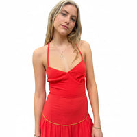 *RESTOCK* Cross-Back Dress Red