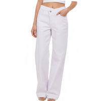 *RESTOCK* Drop Fly Trouser White