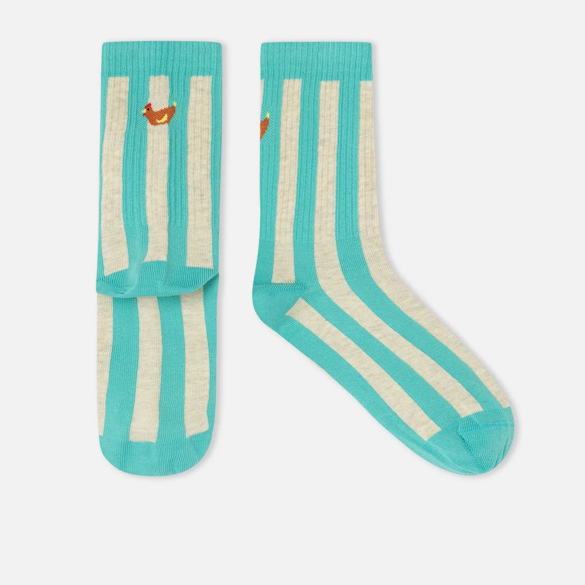 Dr Bloom Socks Hen Turquoise
