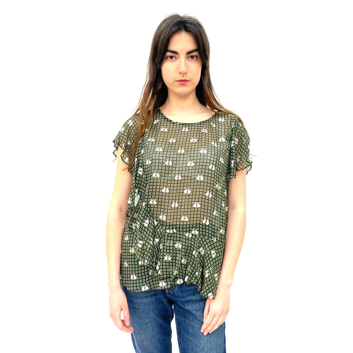 Munthe Rabbit Pattern Blouse