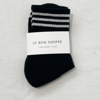 *NEW* Le Bon Shoppe Girlfriend Socks Black