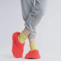 Fur Sock Slippers