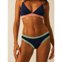 Stripe & Stare Navy Neon Pastel Knicker Box