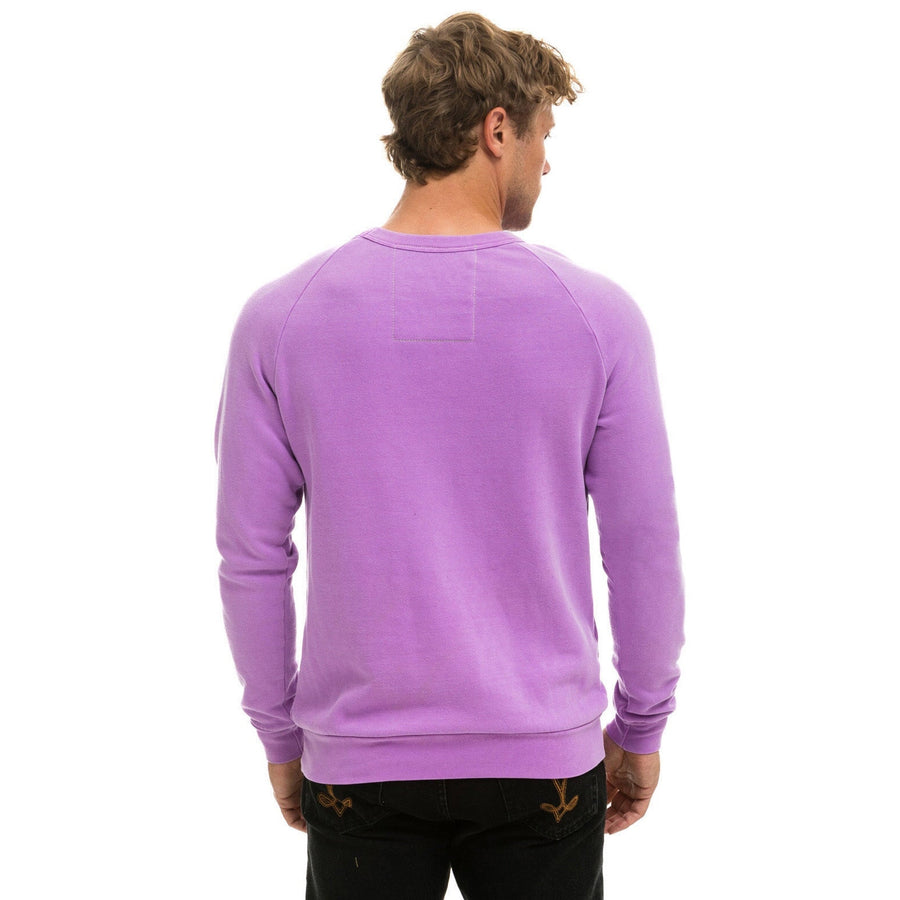 Bolt Crew Sweatshirt Neon Purple/Neon Pink NEW
