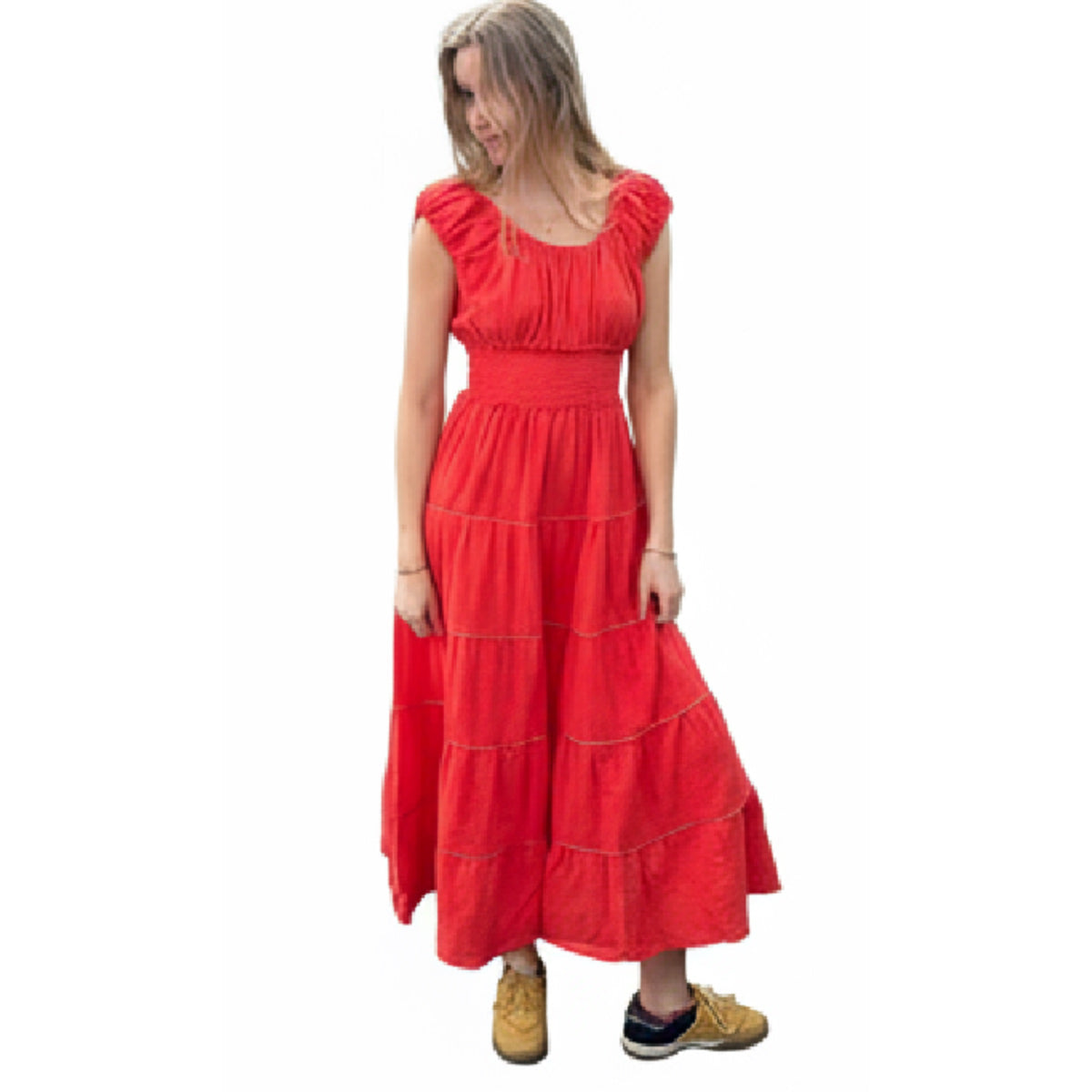 *RESTOCK* Meadow Dress Red