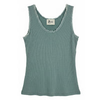 *NEW STYLE* Soft Rib Vest Aqua Blue