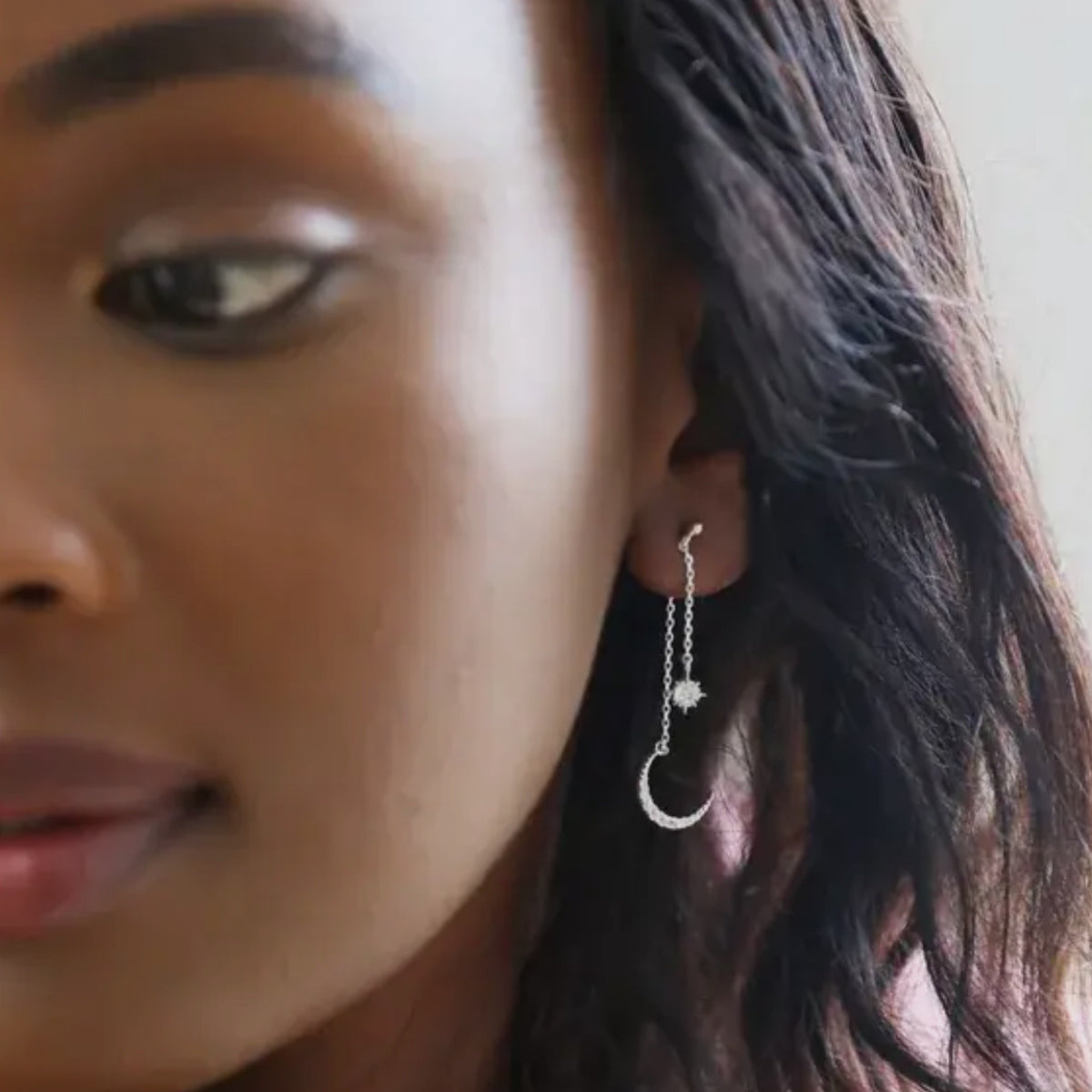 Silver Star and Moon Drops