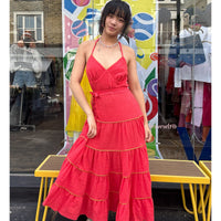 *RESTOCK* Cross-Back Dress Red