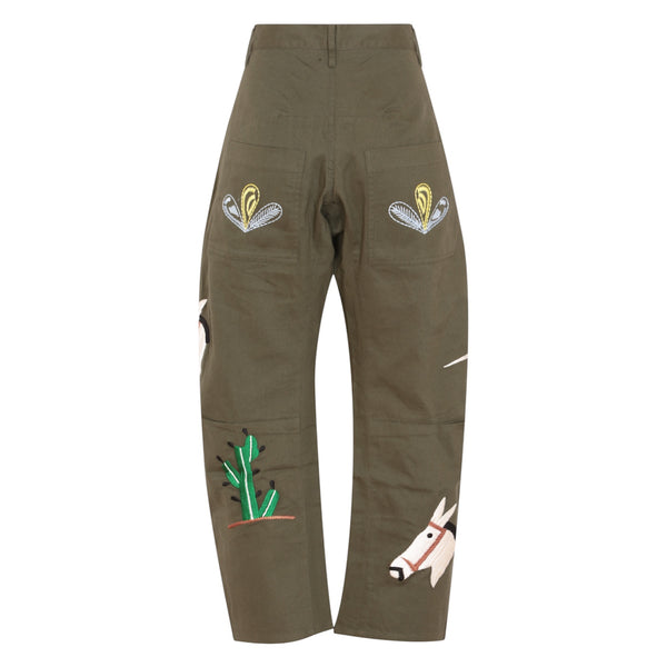 *NEW* Canyon Embroidered Barrel Pant
