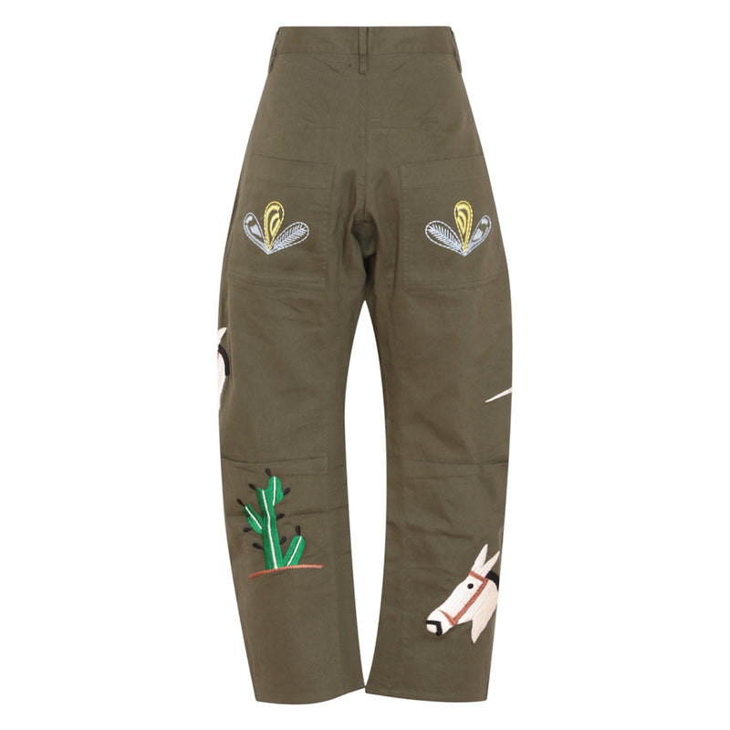 *NEW* Canyon Embroidered Barrel Pant