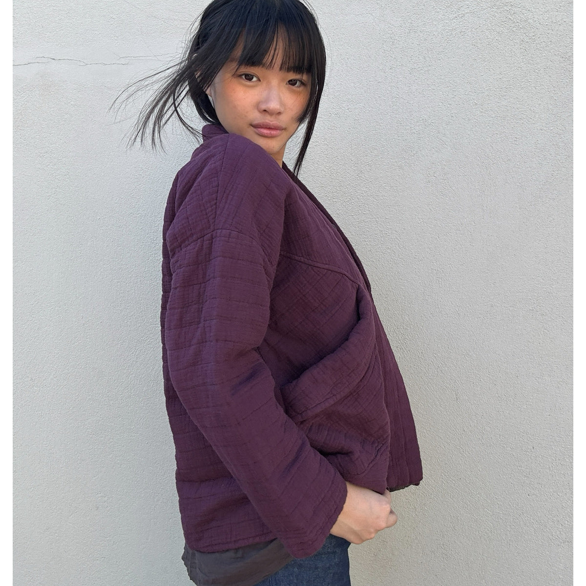 *NEW SEASON* Johanna Kimono Aubergine