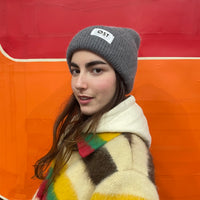 *NEW* Angora Beanie Dark Grey