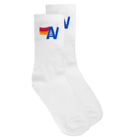 *NEW* Logo Sock White