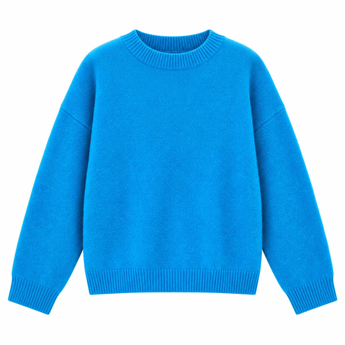Angora Crew Neck Teal