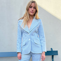 *RE-CUT* Susan Light Denim Stripe