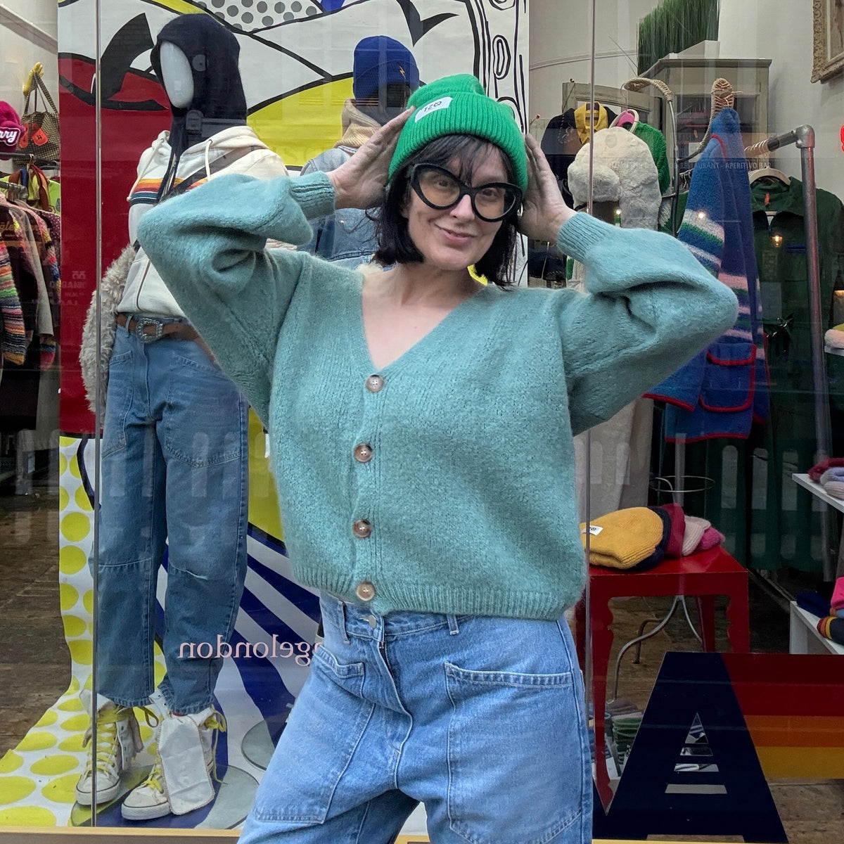 *NEW STYLE* Teal Button-up Cardi