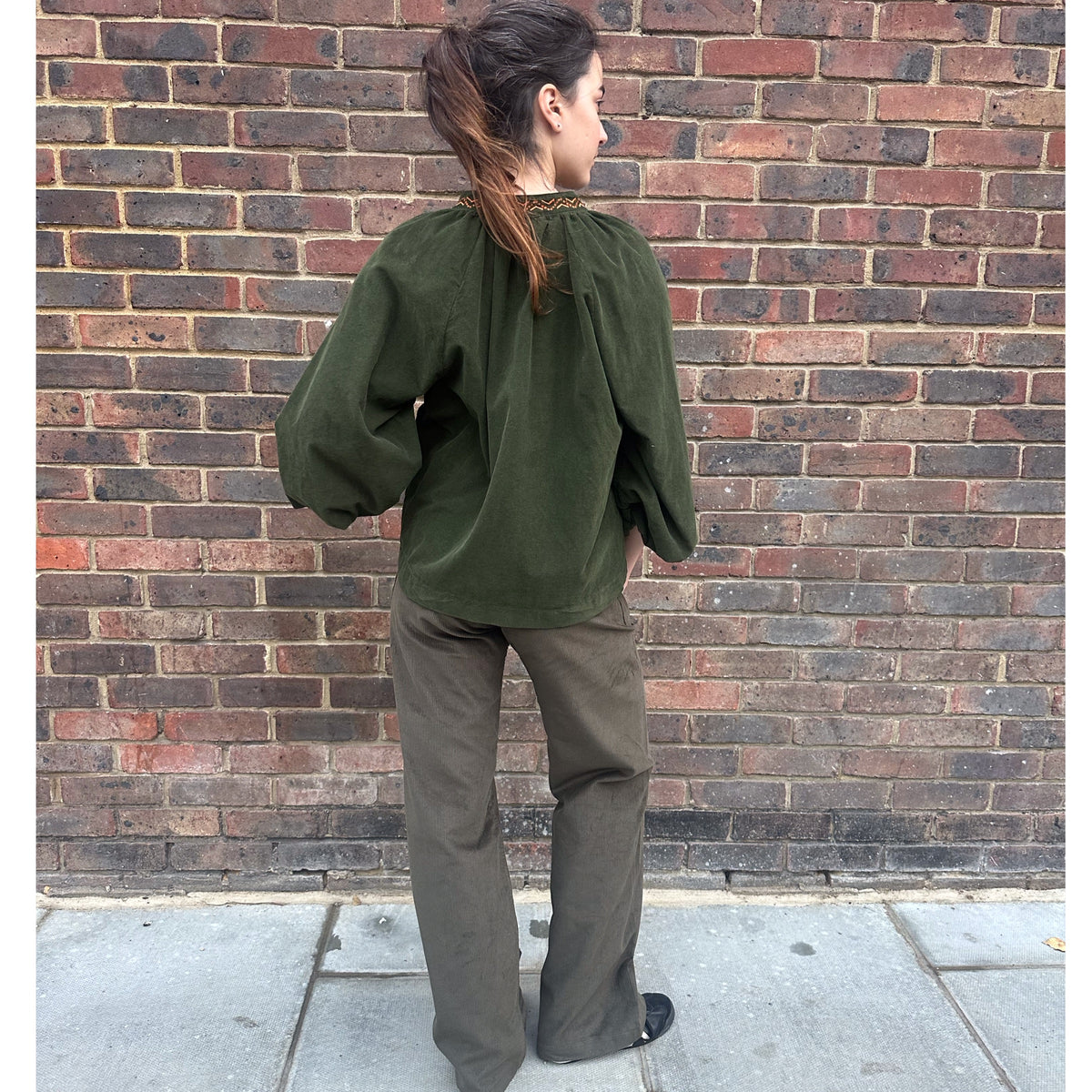 *NEW COLOUR* Cord Melrose Pant Olive