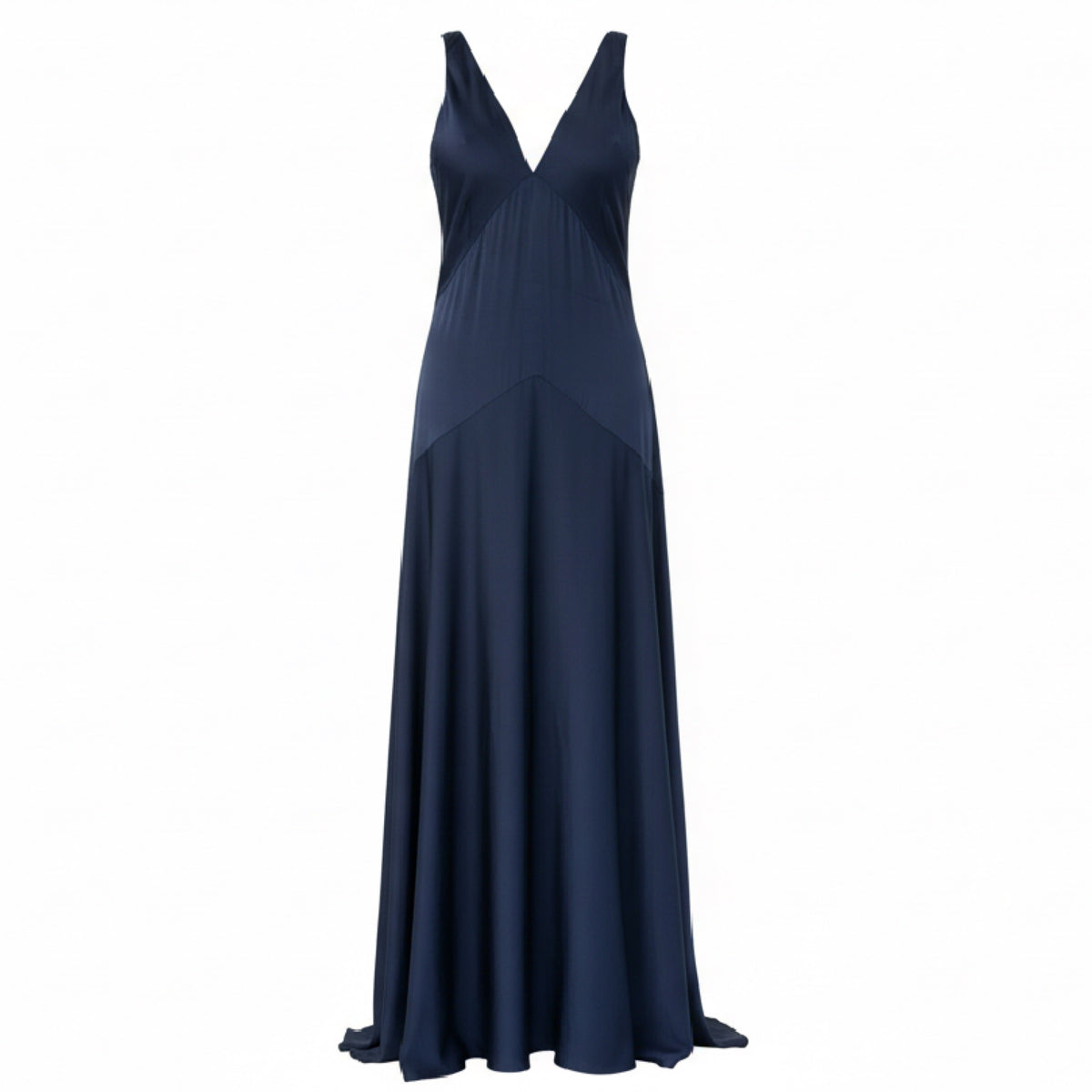 Silk95 Mar A Lago Evening Dress Navy