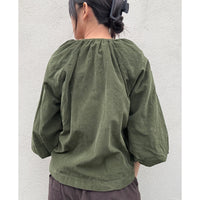 *NEW* Johanna Needlecord Shirt Olive
