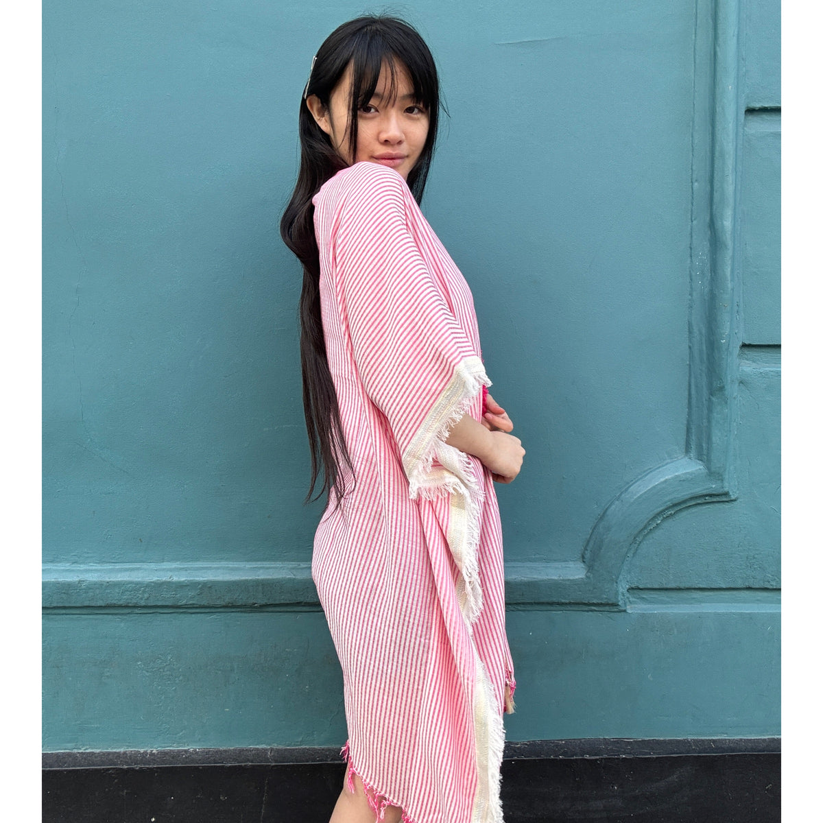 *NEW* Pink Stripe Cover-up