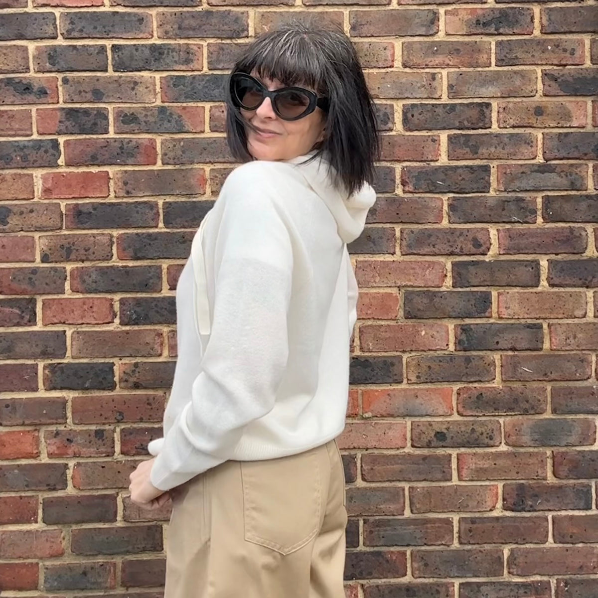 *NEW* Absolut Cashmere Hoodie Eggshell