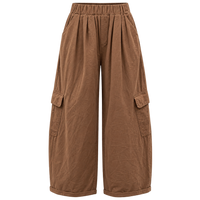 Baggy Needlecord Pants Camel