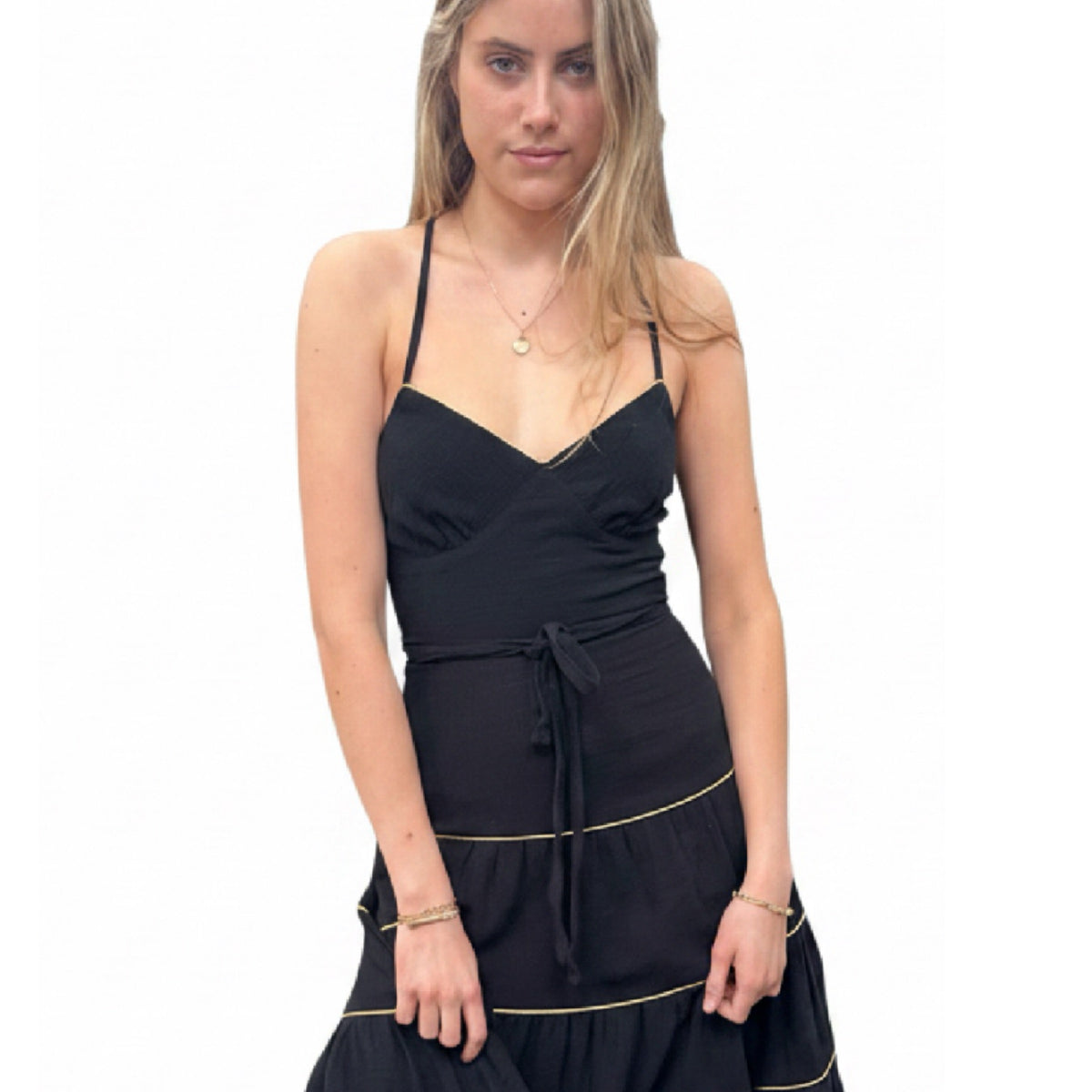 *RESTOCK* Cross-Back Dress Black
