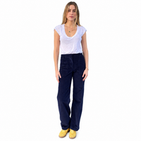 Cord Melrose Pant Navy
